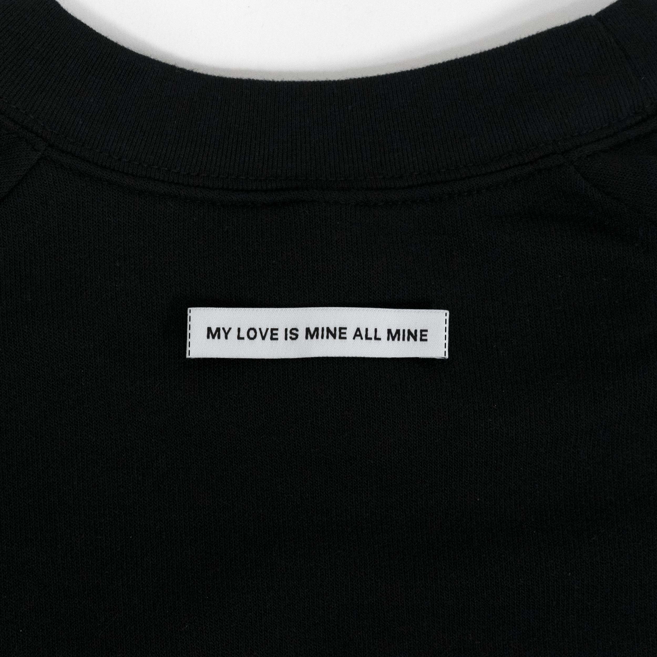 My Love Mine All Mine Cropped Pullover Sweatshirt - Image 4